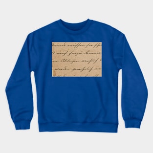 Vintage print Crewneck Sweatshirt